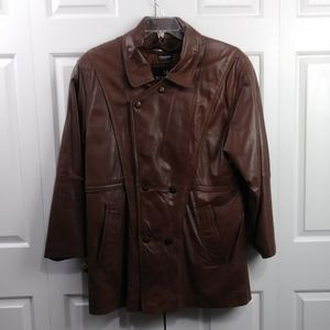 MEN'S Bermans Vintage Leather Jacket